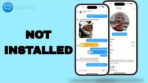 How To Fix And Solve Not Installed On Speaky App | Easy Fix