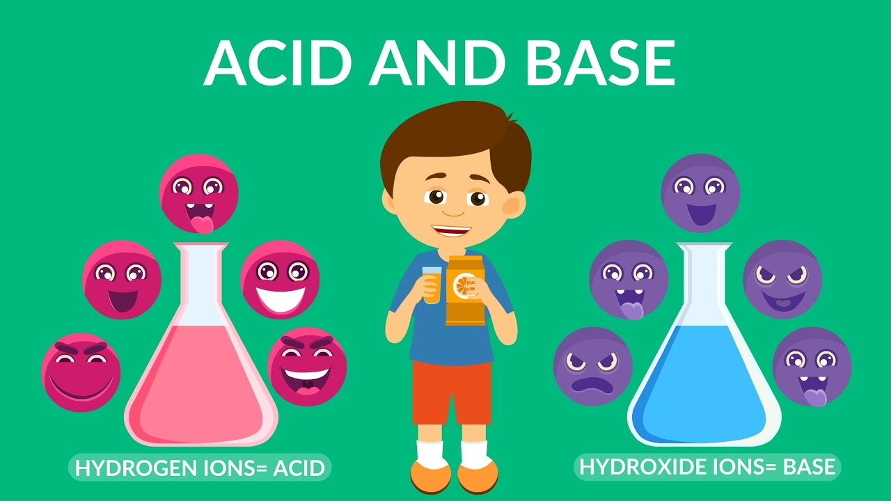 Acid and Base | Acids, Bases & pH | Video for Kids - YouTube