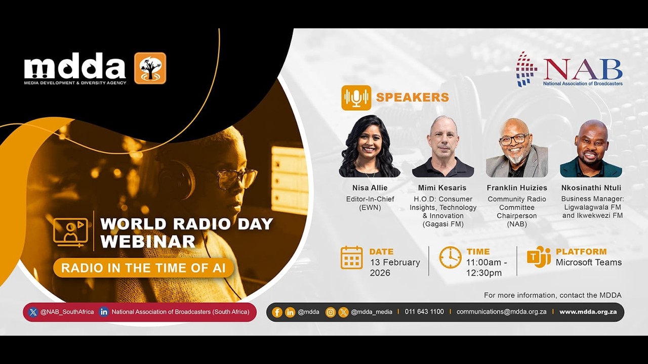 World Radio Day 2026 - Hosted by the NAB and MDDA