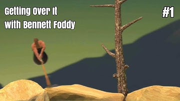 PURE, UNADULTERATED RAGE - Getting Over It with Bennett Foddy Walkthrough Playthrough - Part 1