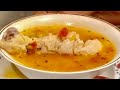 SABROSO CALDO DE POLLO CON ARROZ (NUTRITIVO)