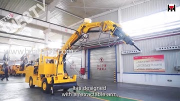 Underground mining scaler in metal mining