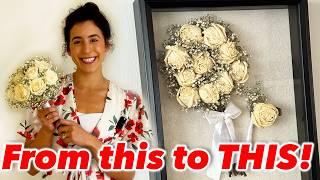 Preserve Your Wedding Bouquet Flowers | Easy DIY to Keep Them Forever