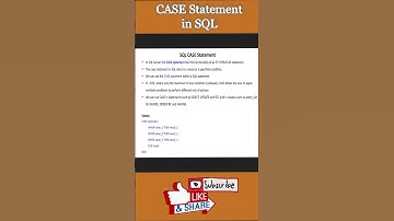 Thumbnail of SQL Case Statement