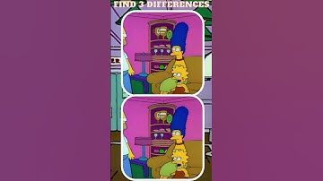 Find 3 Differences Simpsons #4