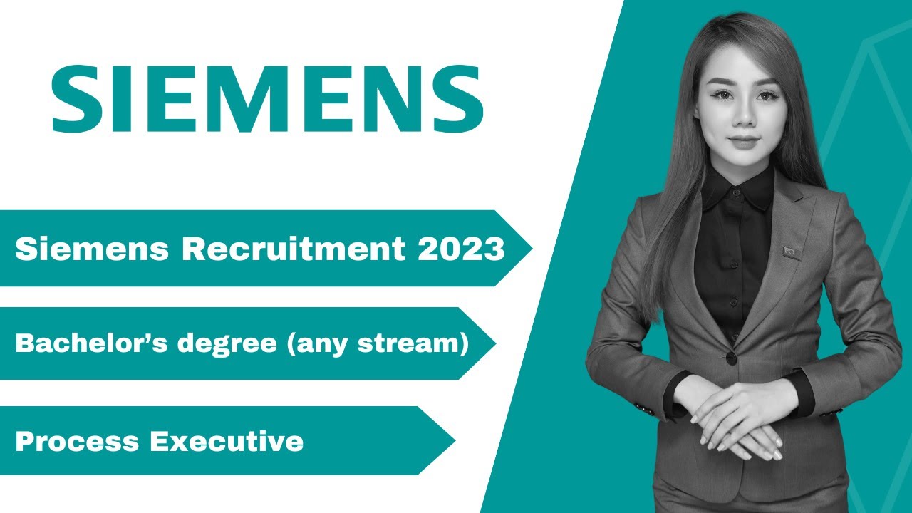 Siemens Recruitment 2023 for fresher Software Developer | IT Jobs ...