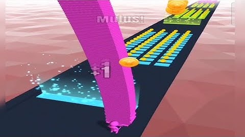 Best Stack Colors Gameplay Walkthrough All Levels 51-55 Pro Mod Apk Android iOS Voodoo Game