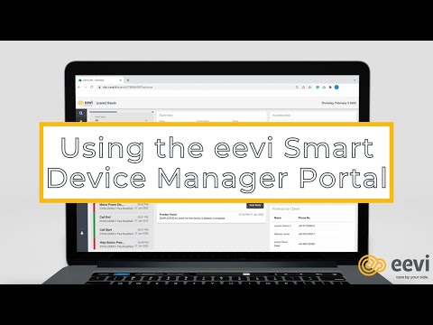 Using the eevi Smart Device Manager