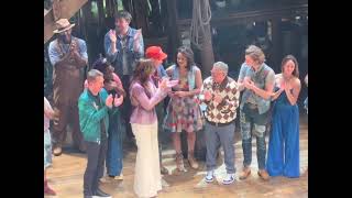 Shucked Final Broadway Curtain Call 1/14/2024