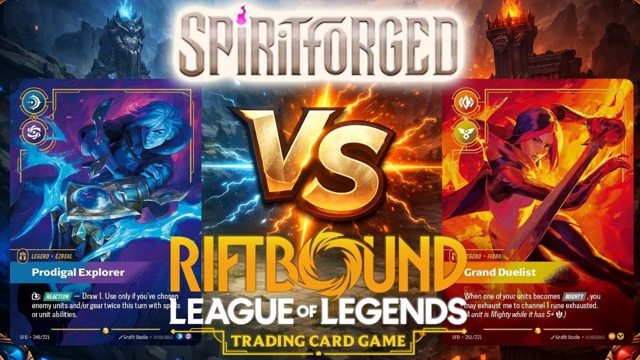 EZREAL Prodigal Explorer VS FIORA Grand Duelist| RIFTBOUND: TCG