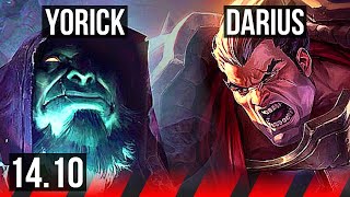 YORICK vs DARIUS (TOP) | 7/2/6, Dominating | KR Master | 14.10