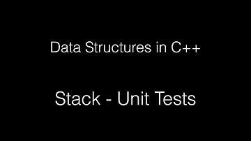 Stack - Unit Tests