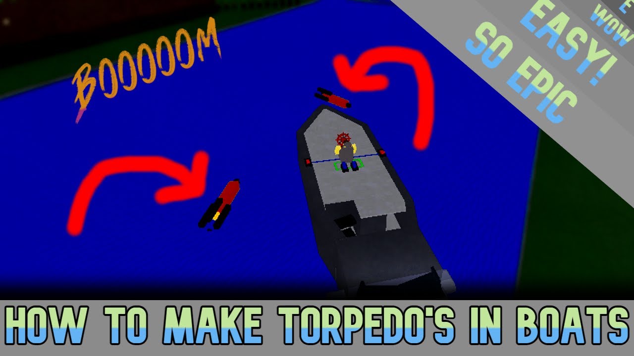 *NEW* How To Make A Boat With 2 Torpedos! (Babft) - YouTube