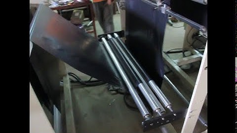 MSPDF-50S- Draw tape garbage bags making machine w/ 4 times folding device (BOV-0036)