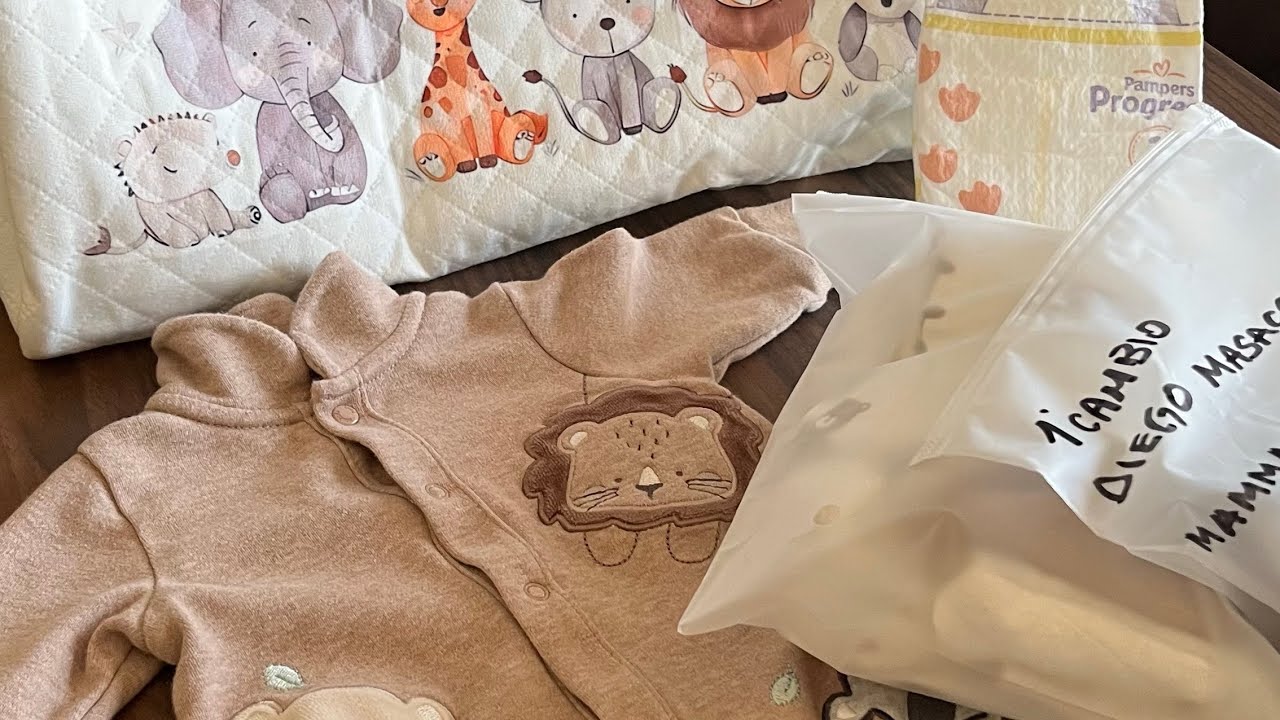Valigia parto neonato: tutti i cambi per l’ospedale 💙👶🏻