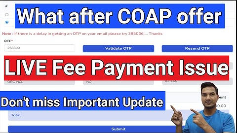 What after COAP OFFER ROUND-1|| IIT BHU Fee payment issue ||Important Date || COAP 2023|| gate 2023