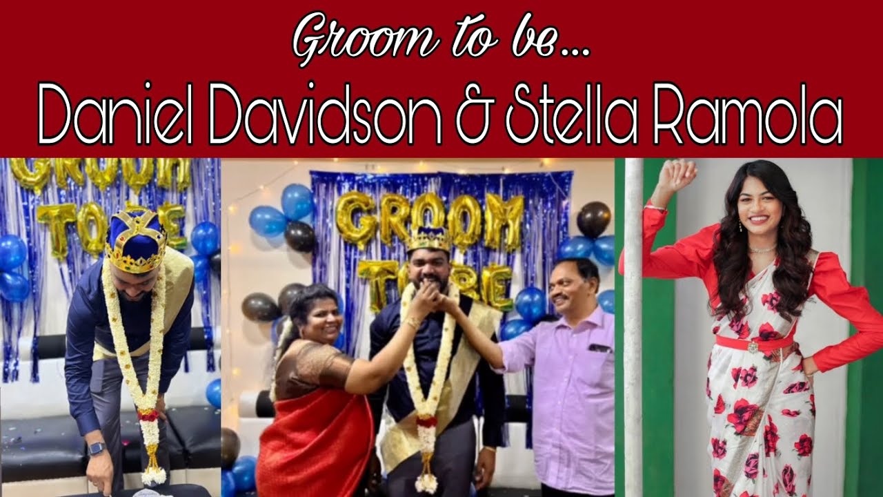 Groom to be... Daniel Davidson Dr Paul Dhinakaran Daughter Marriage
