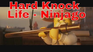 The scene from ninjago movie with hard knock life annie!