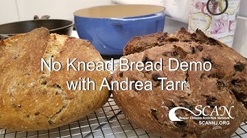 No Knead Bread Demo with Andrea Tarr