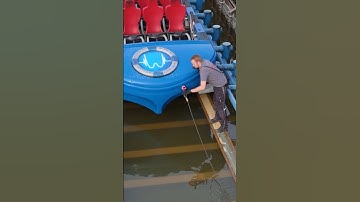 How to Fix a Roller Coaster Launch Failure 🤔🎢 #themepark #rollercoaster #walibibelgium