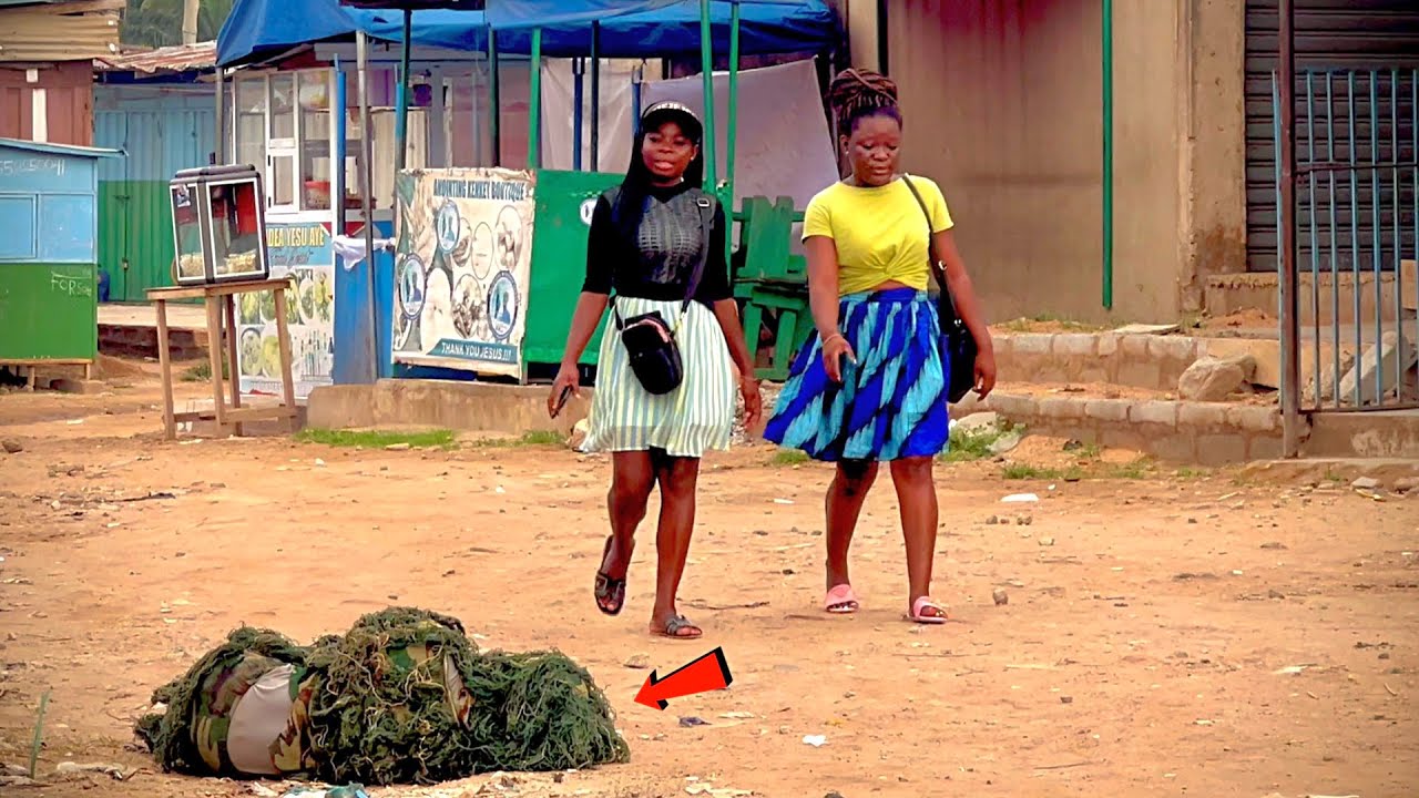 She Hit Bushman with her Hand bag! Bushman Prank!