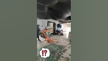 Portable smart self loading forklift