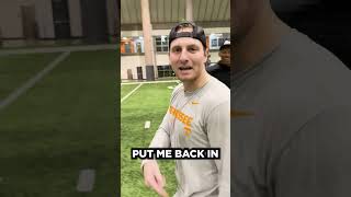 Josh Dobbs vs Joe Milton Goalpost Challenge ft. Tennessee Vols