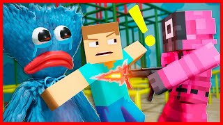 HUGGY WUGGY VS SQUID GAME VS MINECRAFT ANIMATION! #5