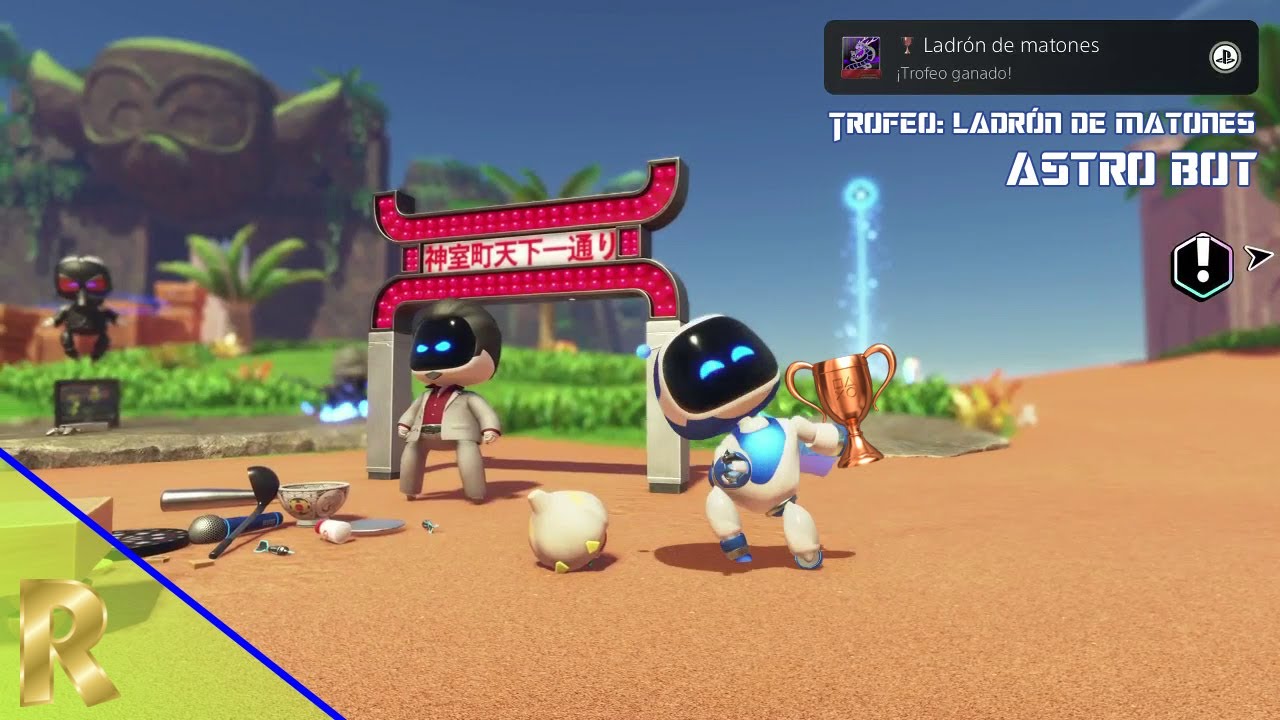 ASTRO BOT - Trofeo: Ladrón de matones (Bronce)