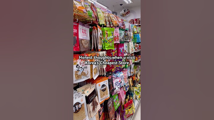 Korea’s cheapest store( daiso)