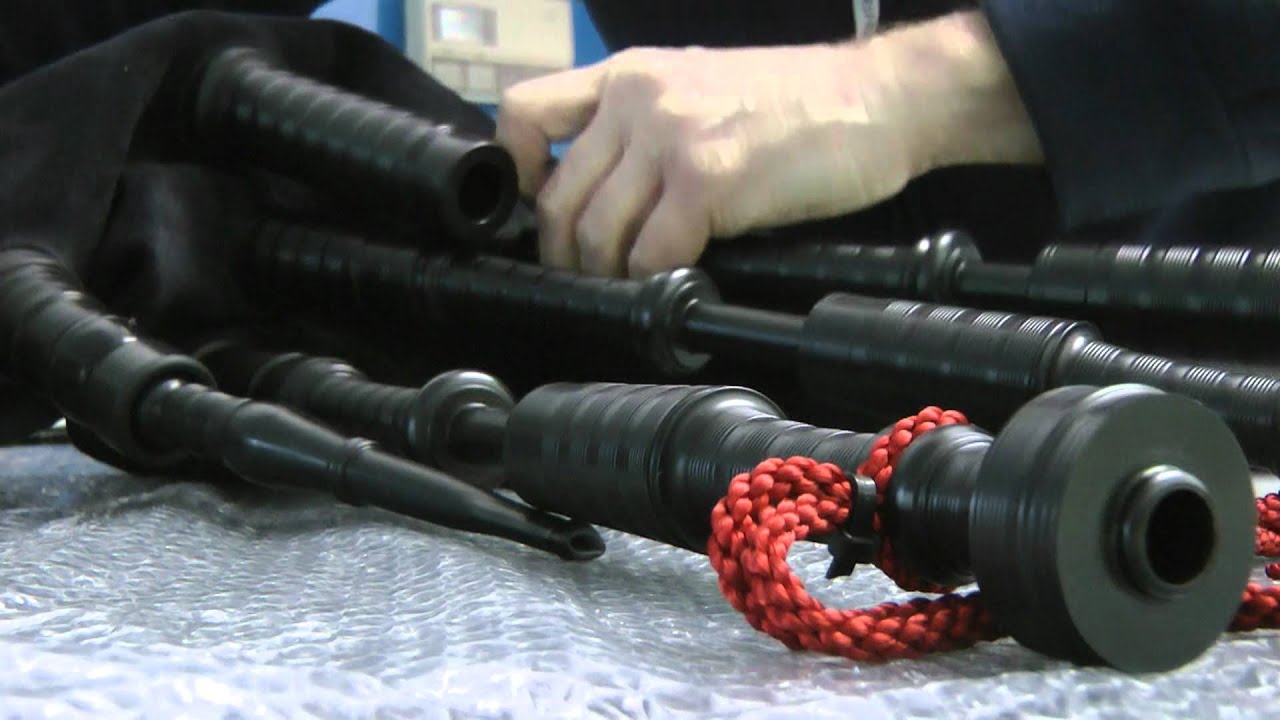 Bagpipe Assembly Part 10 (fitting drones reeds & the Apps Kit) YouTube