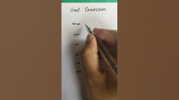 unit conversion trick #physicstrick #unit #conversion