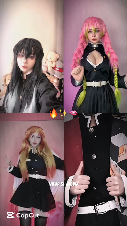 Aww...who looks 🥵✨🫦?? #demonslayer #kimetsunoyaiba #cosplay #shorts #foryou #muichiro #giyu #fypシ゚