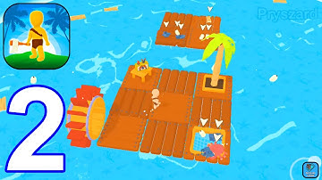 Water Raft - Sea Base - Gameplay Walkthrough Part 2 Tutorial Survival On Raft Save (iOS,Android)