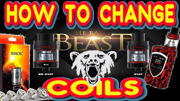 How To Change SMOK TFV8 Baby Beast Coil