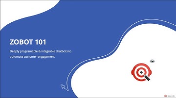 Zobot101 - Part 3 - Building a Zobot using SalesIQ