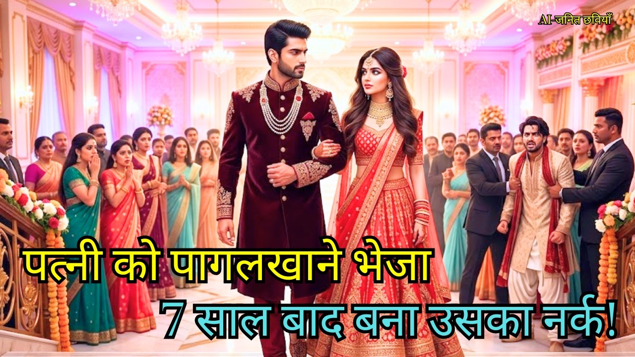 मानसिक अस्पताल में बंद की पत्नी, 7 साल बाद लौटी शक्तिशाली मंगेतर संग!