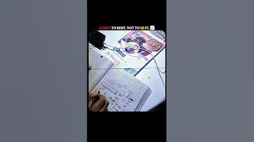 learn to rest,not to quit..🪜🏆 #hardworkworks #motivation #ytshorts #studymotivation #study #success