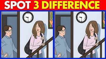 【Spot the Difference】💫 Elite Brain Exercise! Find 3 Differences & Test Your Visual IQ