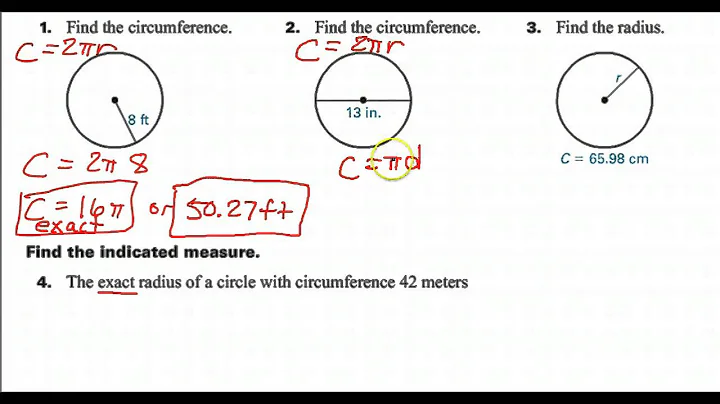 How to Find the Circumference Given the Diameter