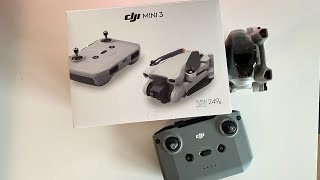 DJI Mini 3 Unboxing + First Flight
