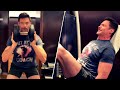 Hugh jackman workout for wolverine february 21 2023 deadpool 3 leg day