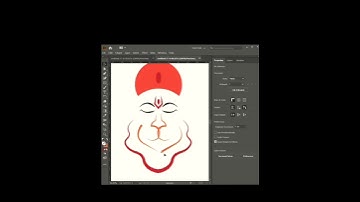 Hanuman Ji vector art in illustrator #youtubeshorts #shorts #viral #adobe_illustrator #shortsvideo