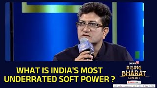 Poet, Thinker, Chairman & CEO Of McCann Worldgroup, Prasoon Joshi At Rising Bharat 2025 | News18 screenshot 2