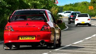 Modified Cars Leaving GoJapan At BrandsHatch 2026!