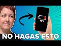 Estos ERRORES pueden AFECTAR a la BATERÍA de tu MÓVIL