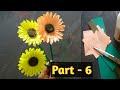 How to make beautiful paper flowers|| Aster flowers 🌼🌻|| Part - 6
