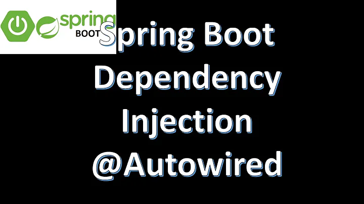 Spring boot dependency injection @Autowired annotation | Spring boot Tutorial part 4.