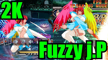 Counting Frames: GGAC+R Dizzy j.P/2K fuzzy guard break 50/50