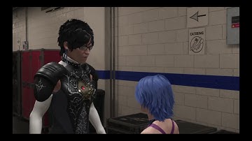 WCAW Saturday Afternoon Action Episode 13 Part 0: Bayonetta Assaults Aqua Backstage Before Show